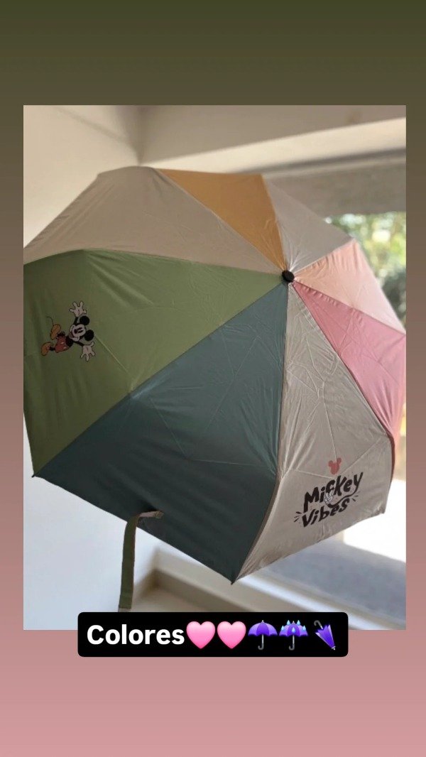 Producto - Paragua mickey colores