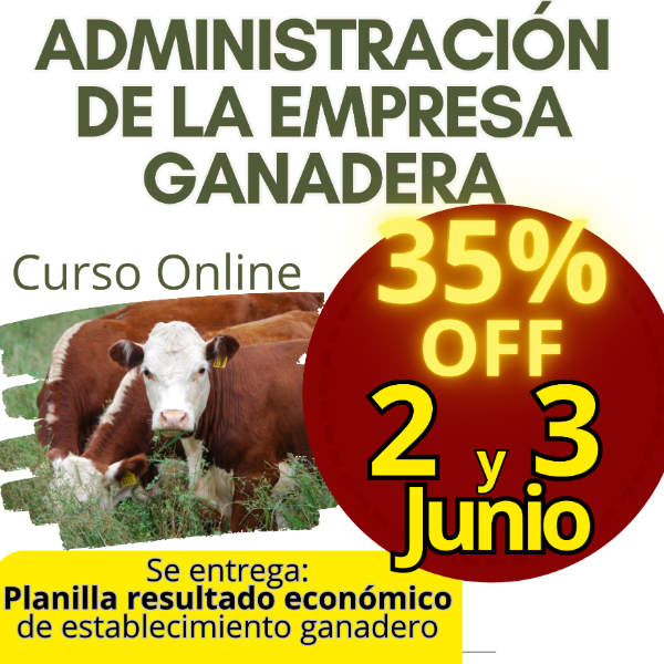 Producto - Curso online Administración de la Empresa Ganadera
