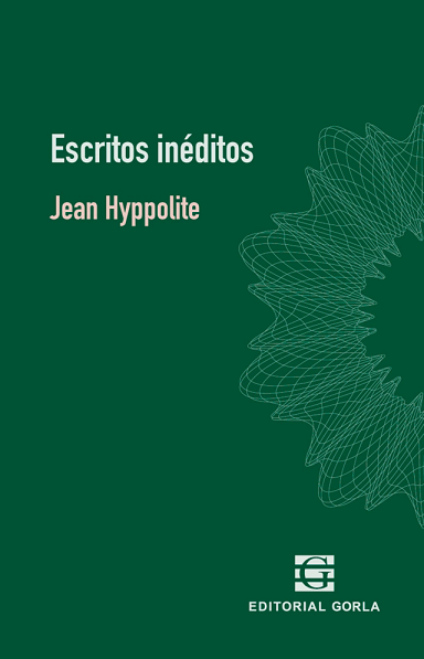 Producto - ESCRITOS INÉDITOS - JEAN HYPPOLITE