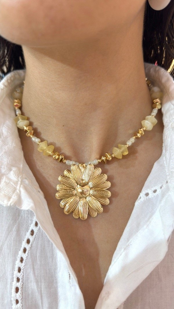 Producto - Collar Honey Flower