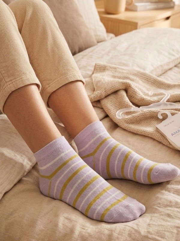 Producto - Soquetes Coquette Lila