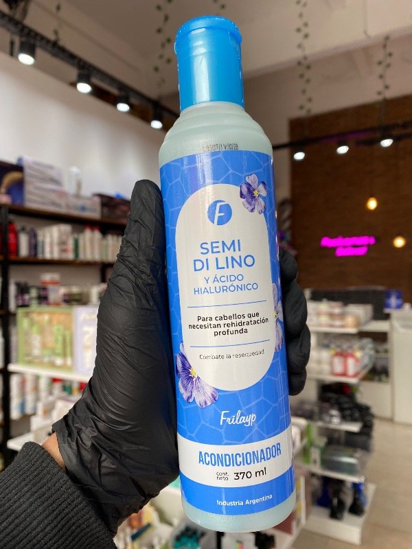 Producto - Acondicionador Semi de Lino  x370ml  Frilayp