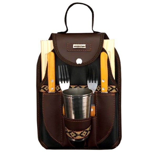 Producto - Art 442 Set parrillero rectangular doble de pino