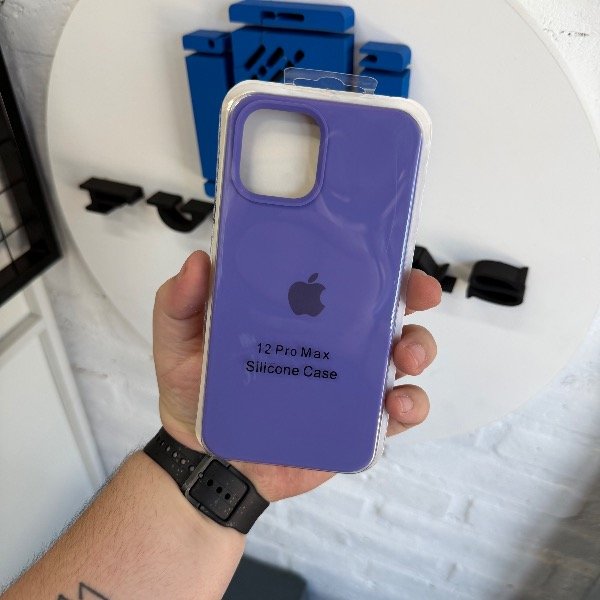 Producto - Silicone Case Violeta Oscuro - iPhone 12 Pro Max