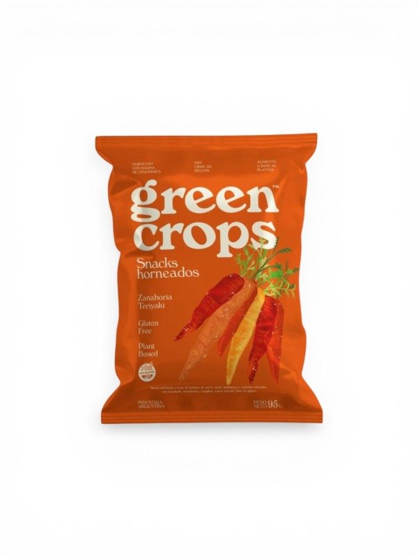 Producto - Snacks Green Crops Zanahoria 95 g.