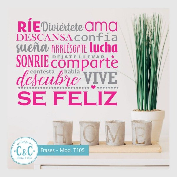 Producto - Frase - Mod. T105