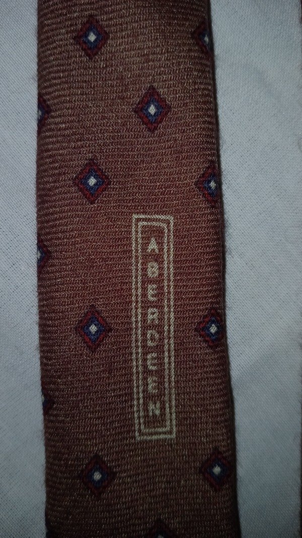 Producto - Burberry rare vintage Aberdeen silk tie. - 2