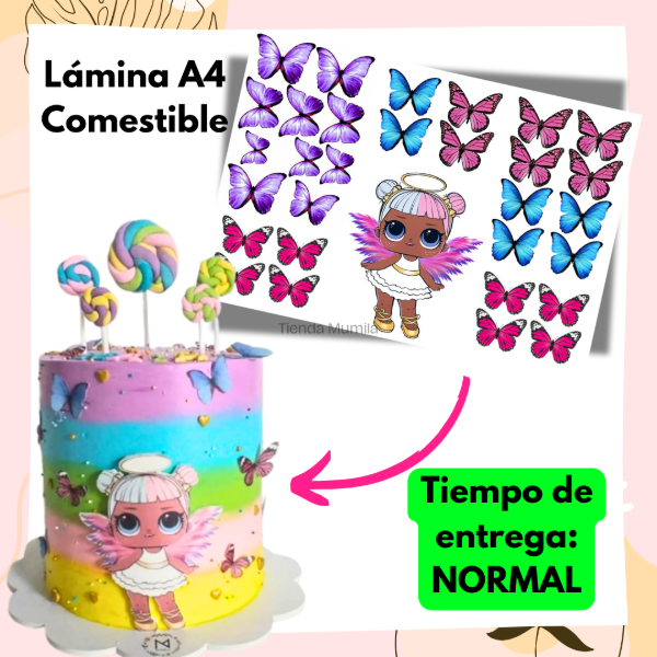 Producto - Lamina comestible personalizada Entrega NORMAL