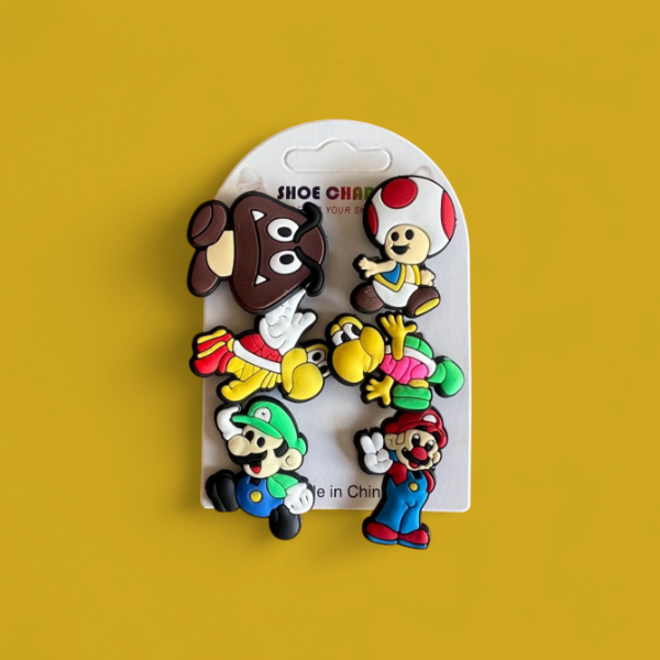 Producto - Pins para crocs Mario bross