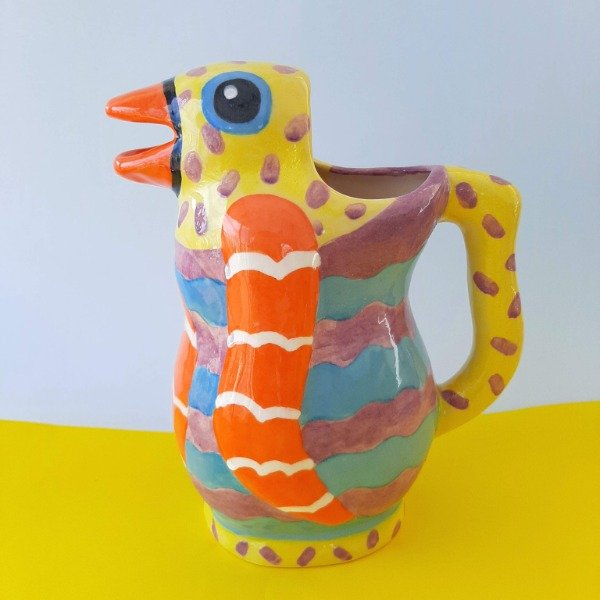 Producto - Pingüino grande 1L #8 Amarillo y naranja