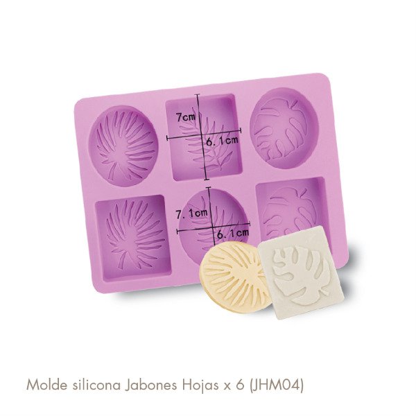 Producto - Molde silicona Hojas 6 (JHM-04)