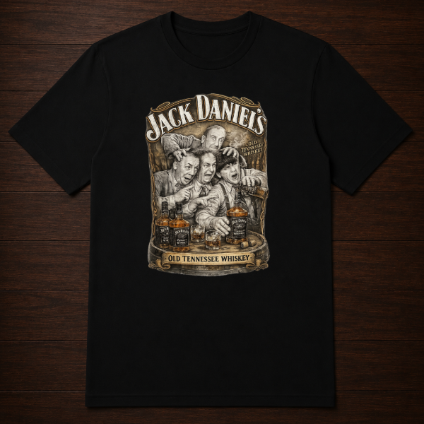 Producto - Remera - Jack Daniels los tres chifilados - 0
