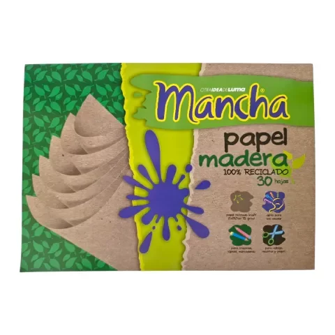 Producto - Block papel madera reciclado