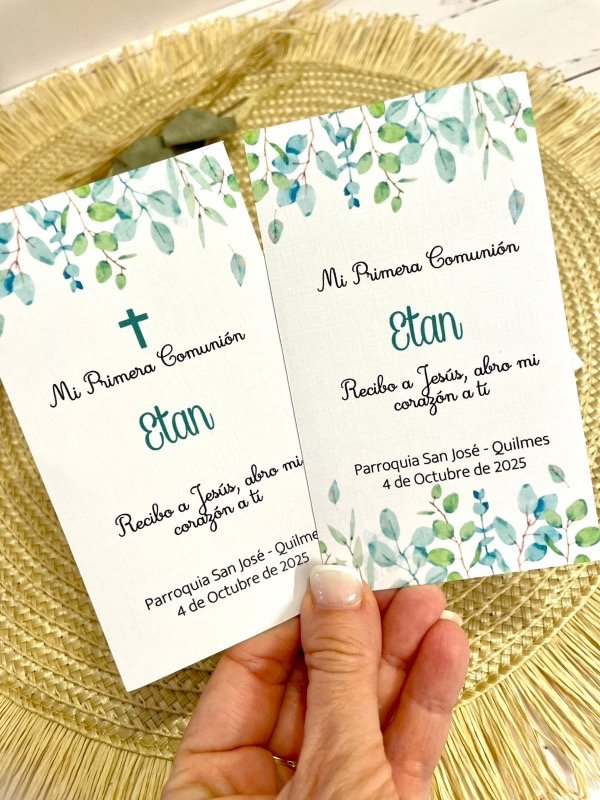 Producto - Estampita Etan