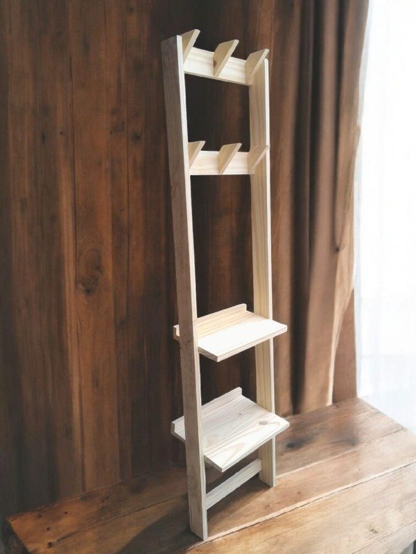 Producto - Perchero Recibidor Moderno 2 estantes 170 x 40