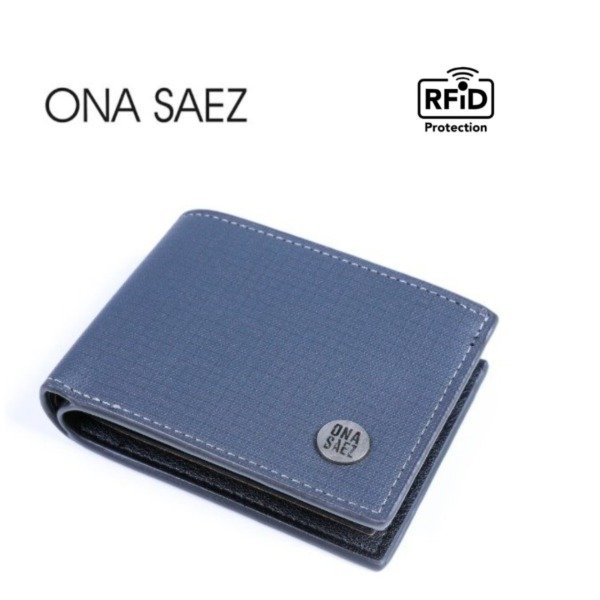 Producto - BILLETERA DE HOMBRE ONA SAEZ TECNOLOGIA RIFD PROTECCION 1621