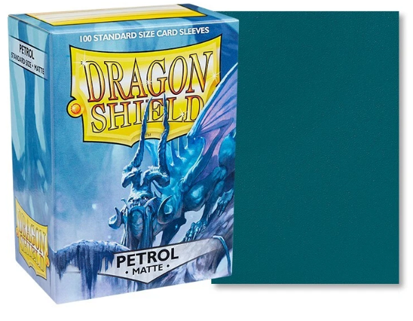 Producto - Dragon Shield PETROL Matte Folios x 100 Tamaño Standard (POKEMON/MAGIC)