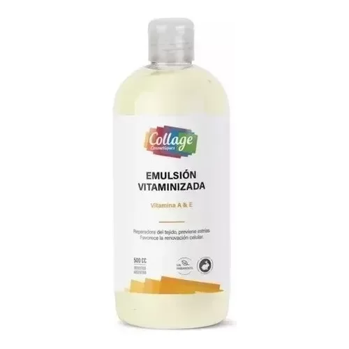 Producto - Emulsion vitaminizada c/vitamina A y E 500 cc Collage 12/25