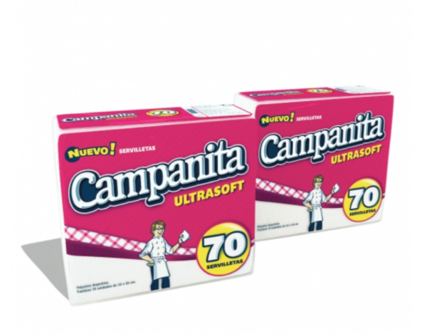 Producto - Servilleta campanita x 70 un lisa