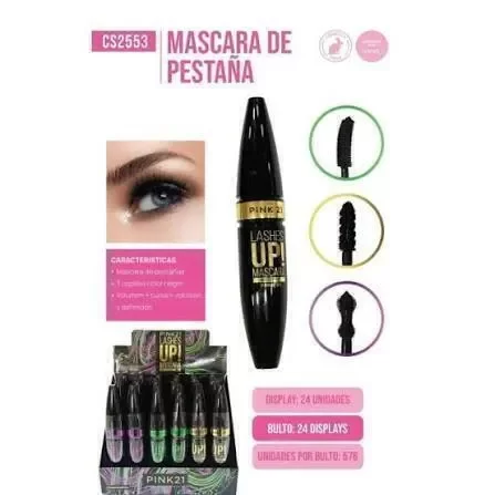 Producto - PINK 21 MÁSCARA DE PESTAÑAS LASH UP!