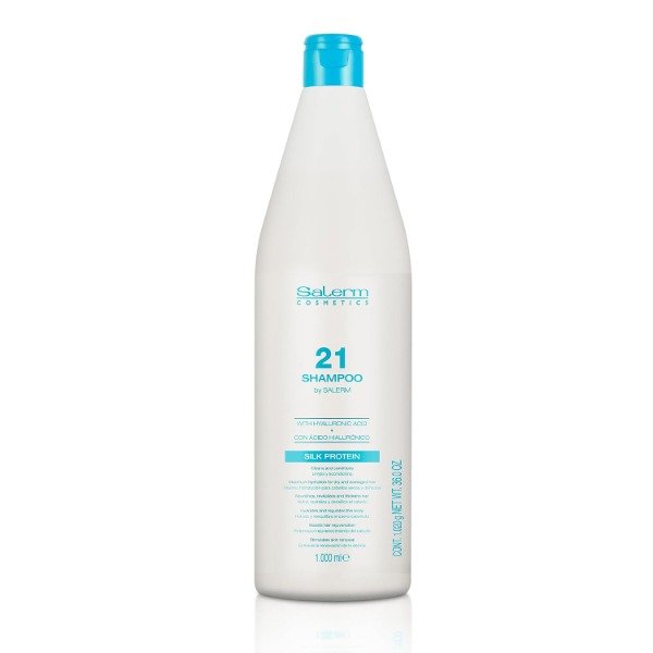 Producto - SALERM - Champú Hidratante 21 Silk Protein 1.000ml - 0