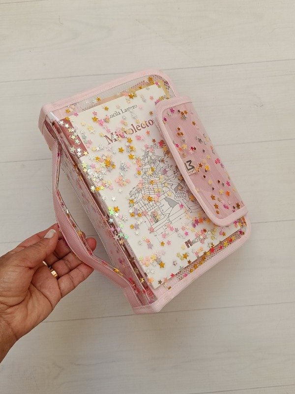 Producto - Cartu Jazmín clásica rosa estrellitas - 0