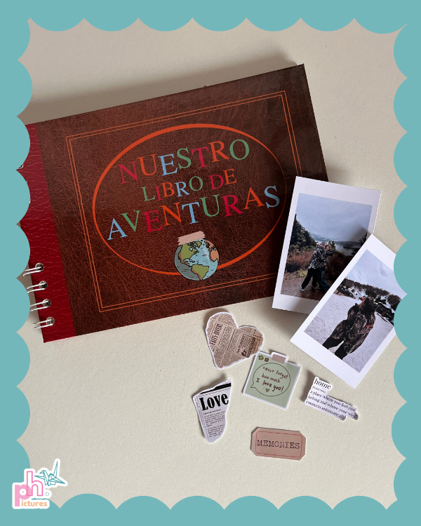 Producto - promo mini book diseño a elección + 20 fotos + 15 stickers - 7