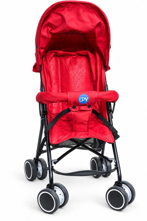 Producto - Cochecito paragüita rojo LPY - 1