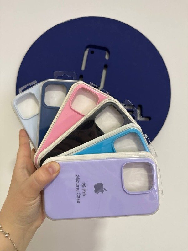 Producto - FUNDA SILICONE CASE CON LOGO IPHONE 16 PRO