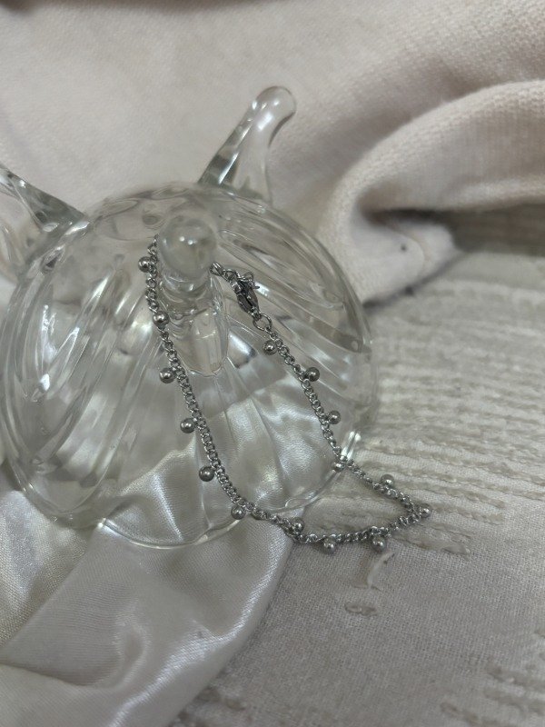 Producto - Pulsera Bolitas colgantes Acero Quirúrgico