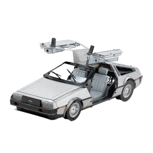 Producto - Maqueta metálica para armar Delorean - Volver al Futuro