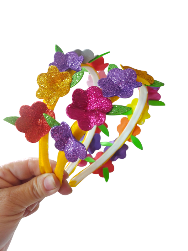 Producto - Vincha de Flores en Goma Eva