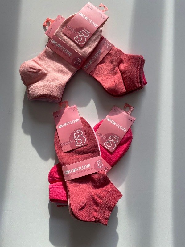 Producto - Medias soquetes X3  Damas  - COD 3331