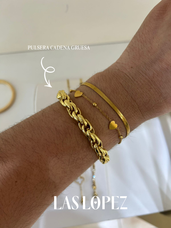 Producto - PULSERA CADENA GRUESA