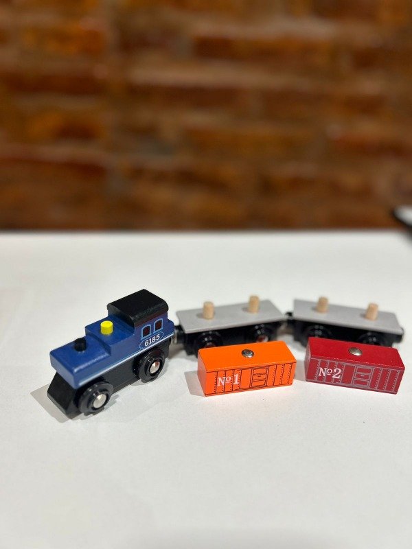 Producto - TREN MAGNETICO con vagones desmontables - 2