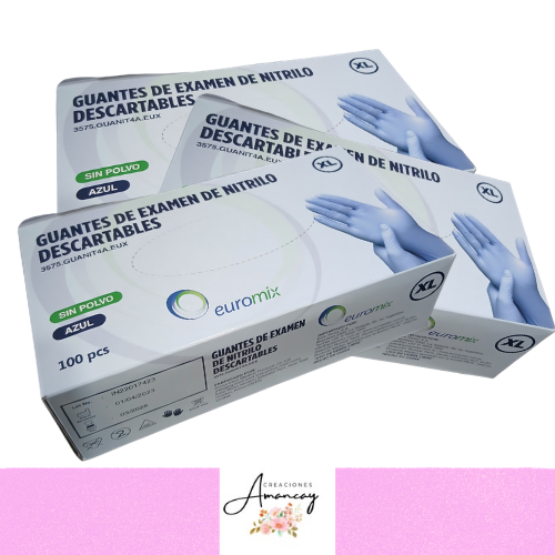 Producto - GUANTES DE NITRILO X 100 XL