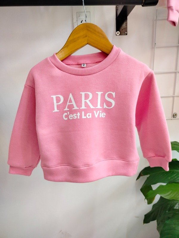 Producto - ARTICULO 512 - BUZOS FRISADOS UNISEX ROSA PARIS