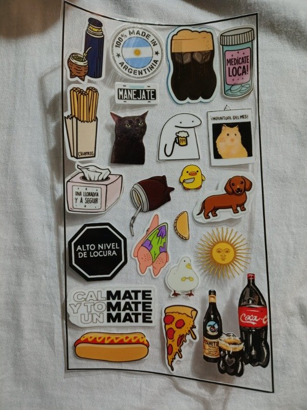 Producto - plancha de stickers Uv disponible - 3
