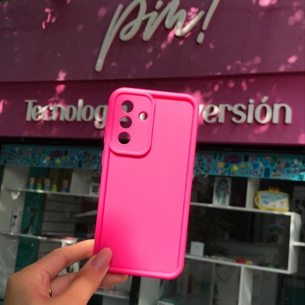 Producto - Samsung A36 Funda Silicona Color Fucsia