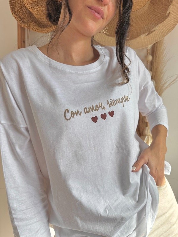 Producto - Camiseta amor/mujer