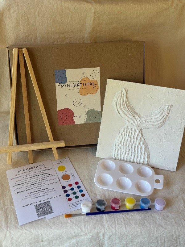 Producto - Kit mini [artista] - pintá tu propio cuadro - 0