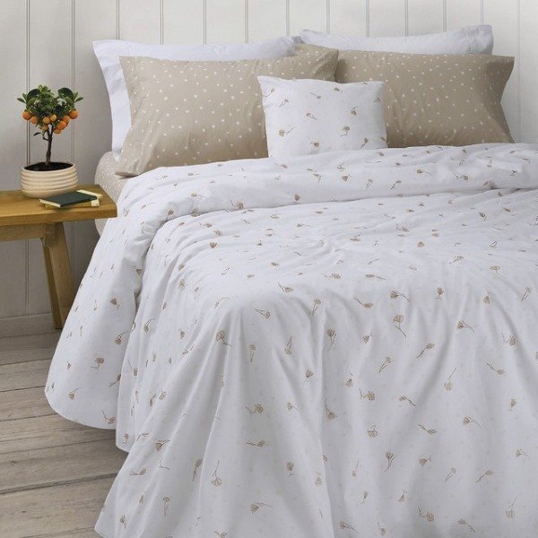 Producto - Juego de Sábanas Queen Size Percal 180 hilos Lara