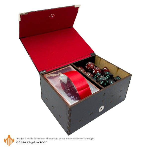 Producto - KingdomBOX (Deckbox + Bandeja de Dados) - 1