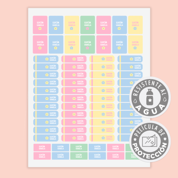 Producto - Etiquetas para lápices y objetos pequeños