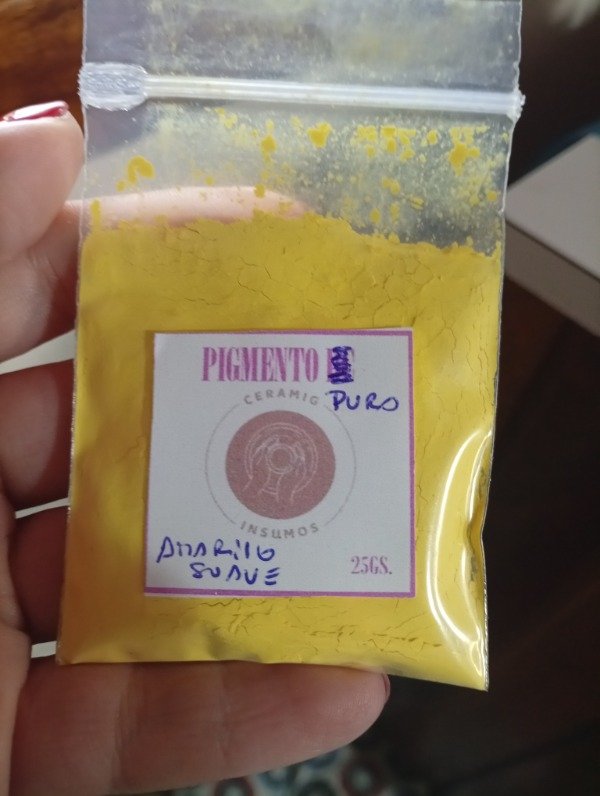 Producto - PIGMENTO PURO AMARILLO SUAVE
