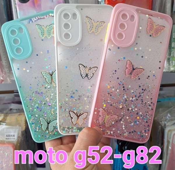 Producto - Fundas mariposas. Moto g52-g82