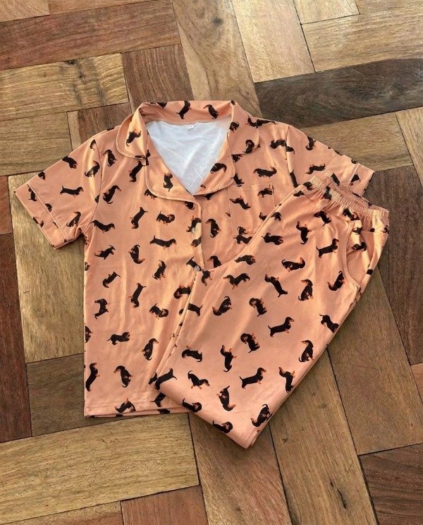Producto - Pijama camisero largo mangas cortas - - 2