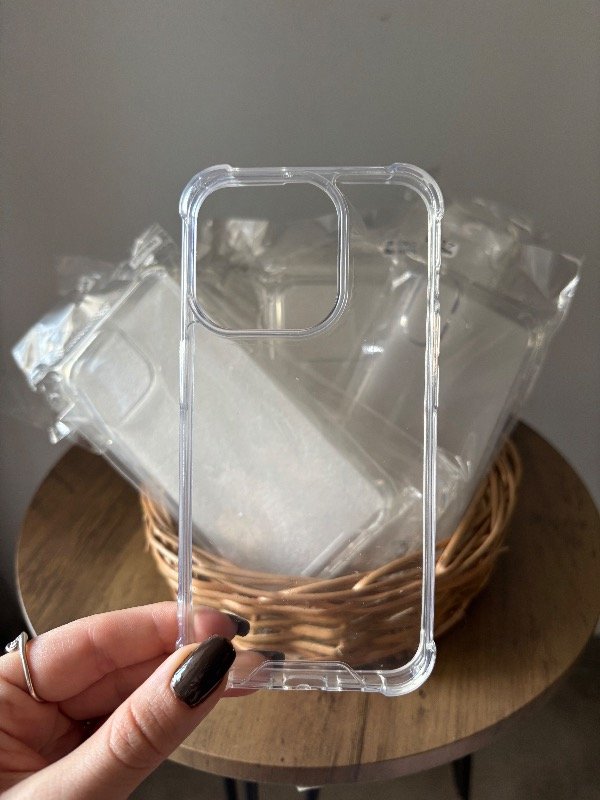 Producto - FUNDA ANTISHOCK TRANSPARENTE IP 15