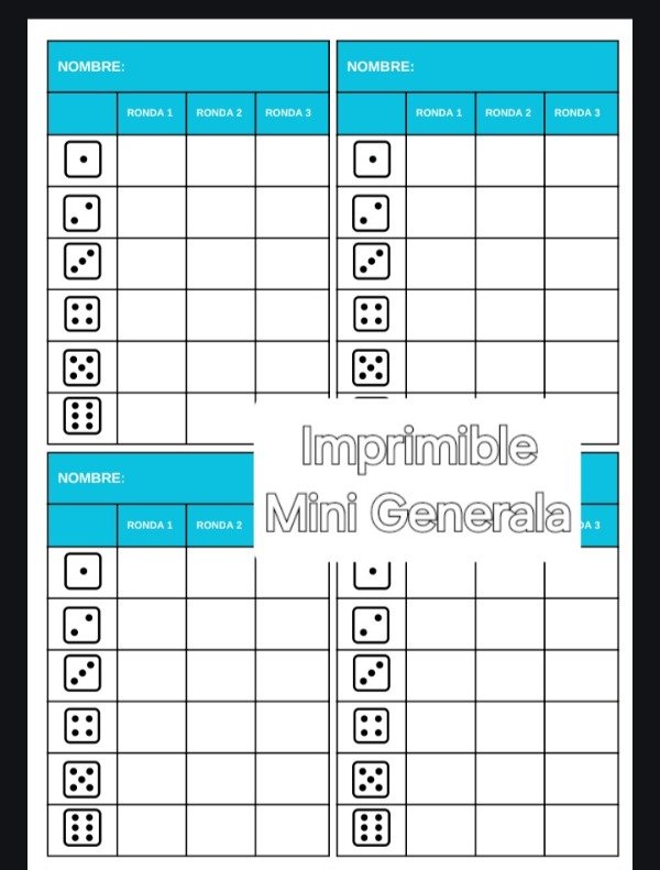Producto - Tableros Minigenerala PDF Imprimible