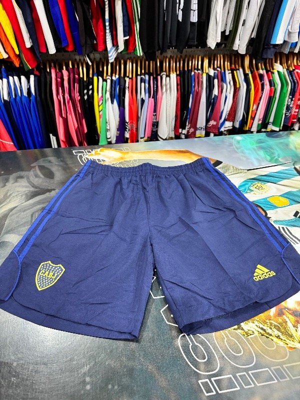 Producto - Bermuda Boca Juniors con bolsillo